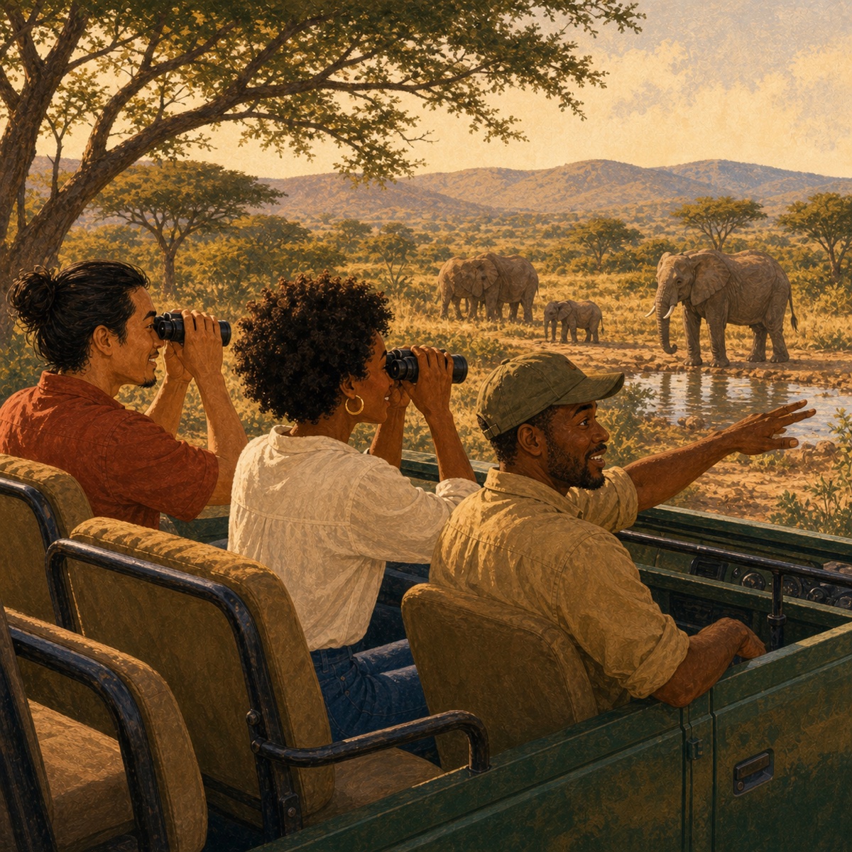 Out on safari